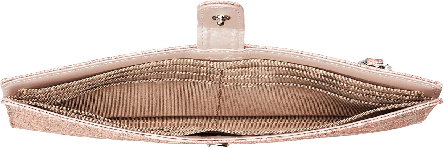 Arukan(アルカン) Women Slim Wallet, Safety Pink, Free Size