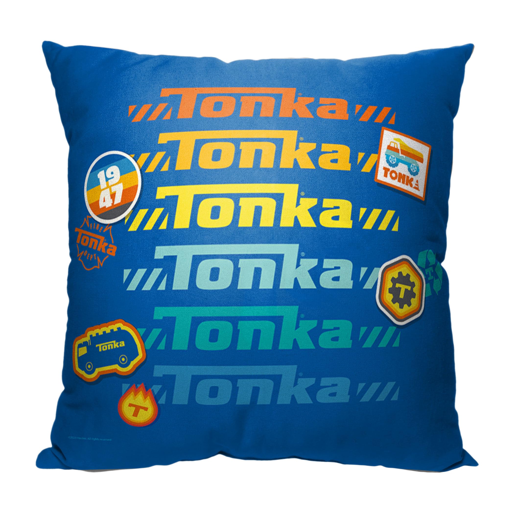 Oreiller autocollants Tonka Northwest avec motif durable et format carré