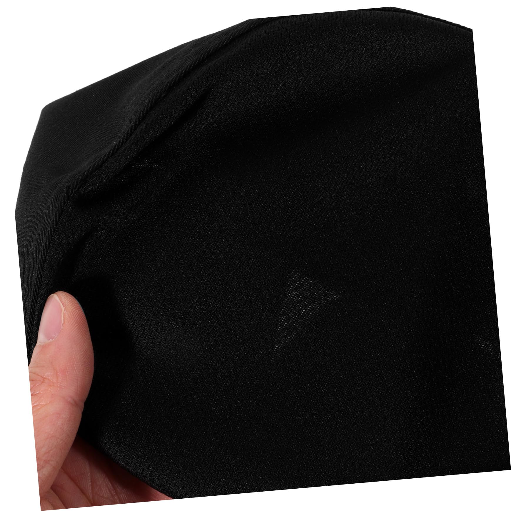 Ipetboom Sombrero de Cocinero Tapa de Catering Sombreros de Chef para Hombres Sí Gorras de Cocinero Gorro de Chef Sombrero de Turbante para Servir algodón Black