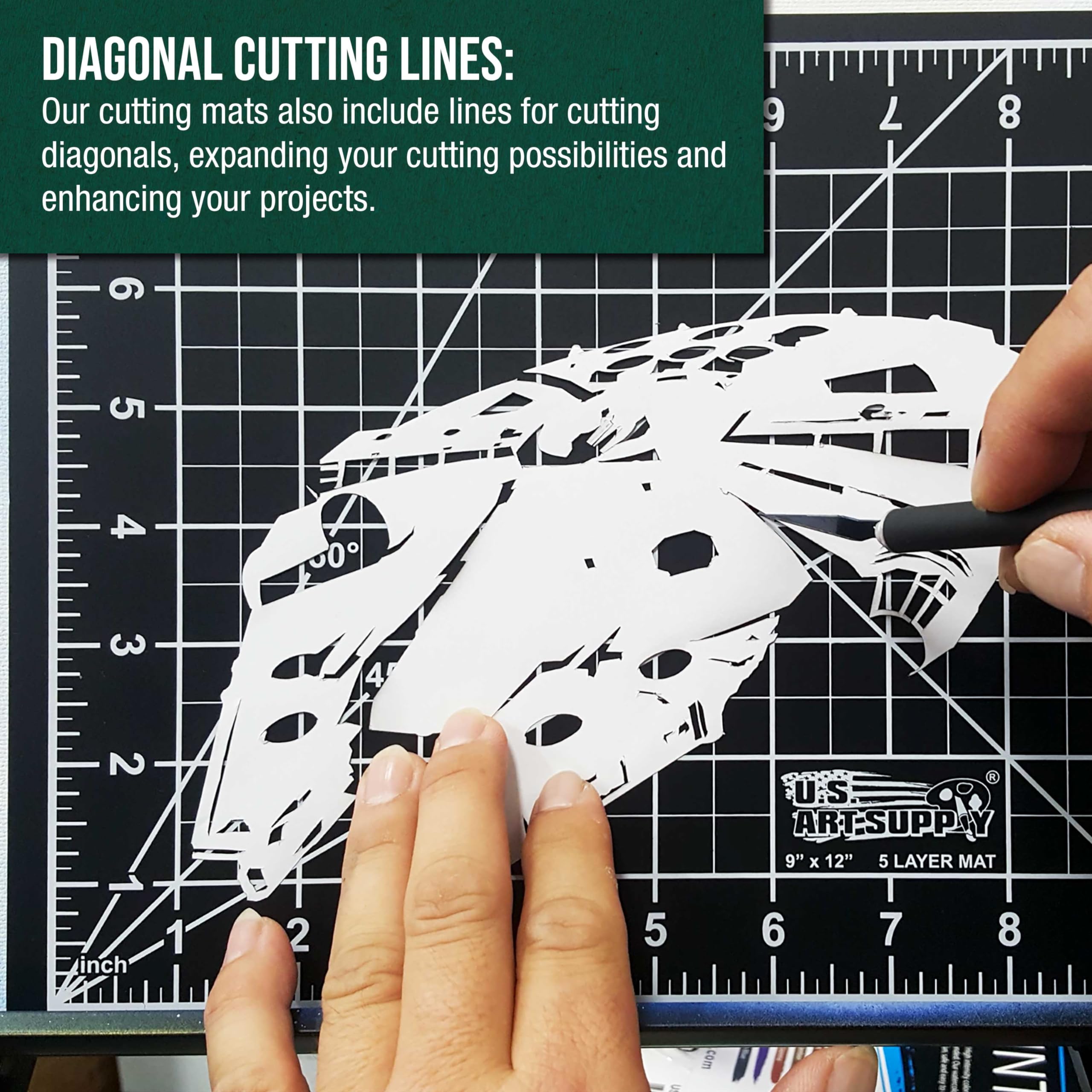 U.S. Art Supply Cutting Mat - Self-Healing -4
