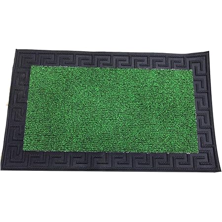 Oriley Disinfectant Floor Mat Shoe Sole Sanitizing Disinfection Entrance Doormat Pad Feet Scraper Cl 40 Cm X 60 Cm Green Amazon In Industrial Scientific