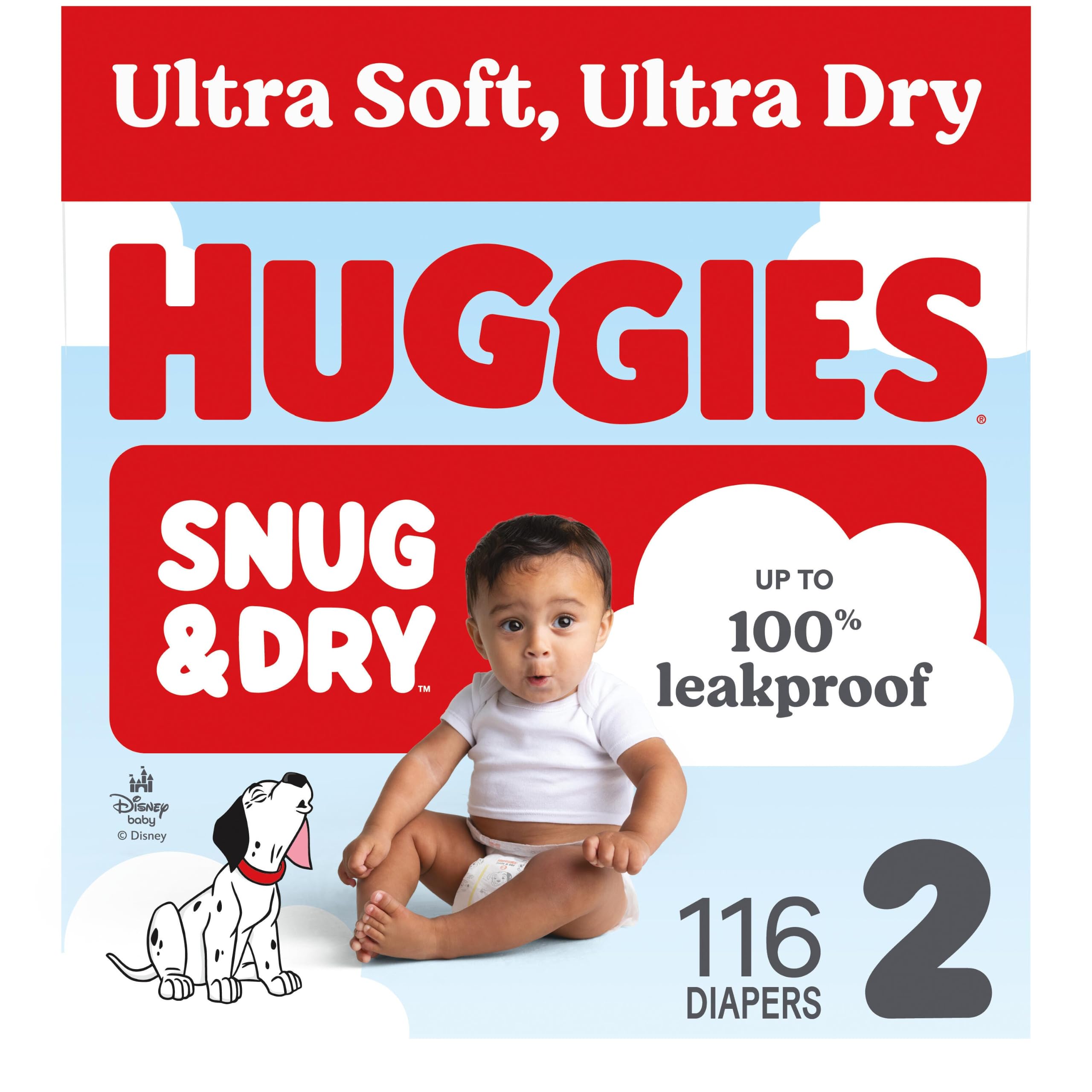 Huggies Snug & Dry Diapers Size 2