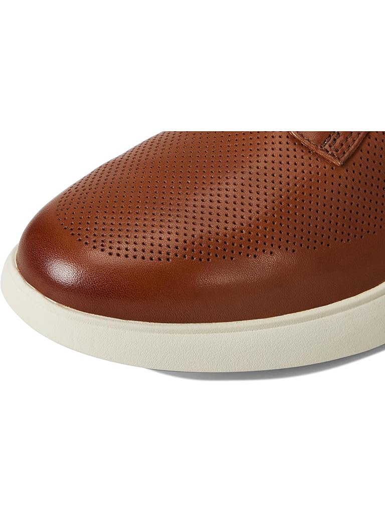 Tan Johnston & Murphy Ackerson Perfed Plain Toe