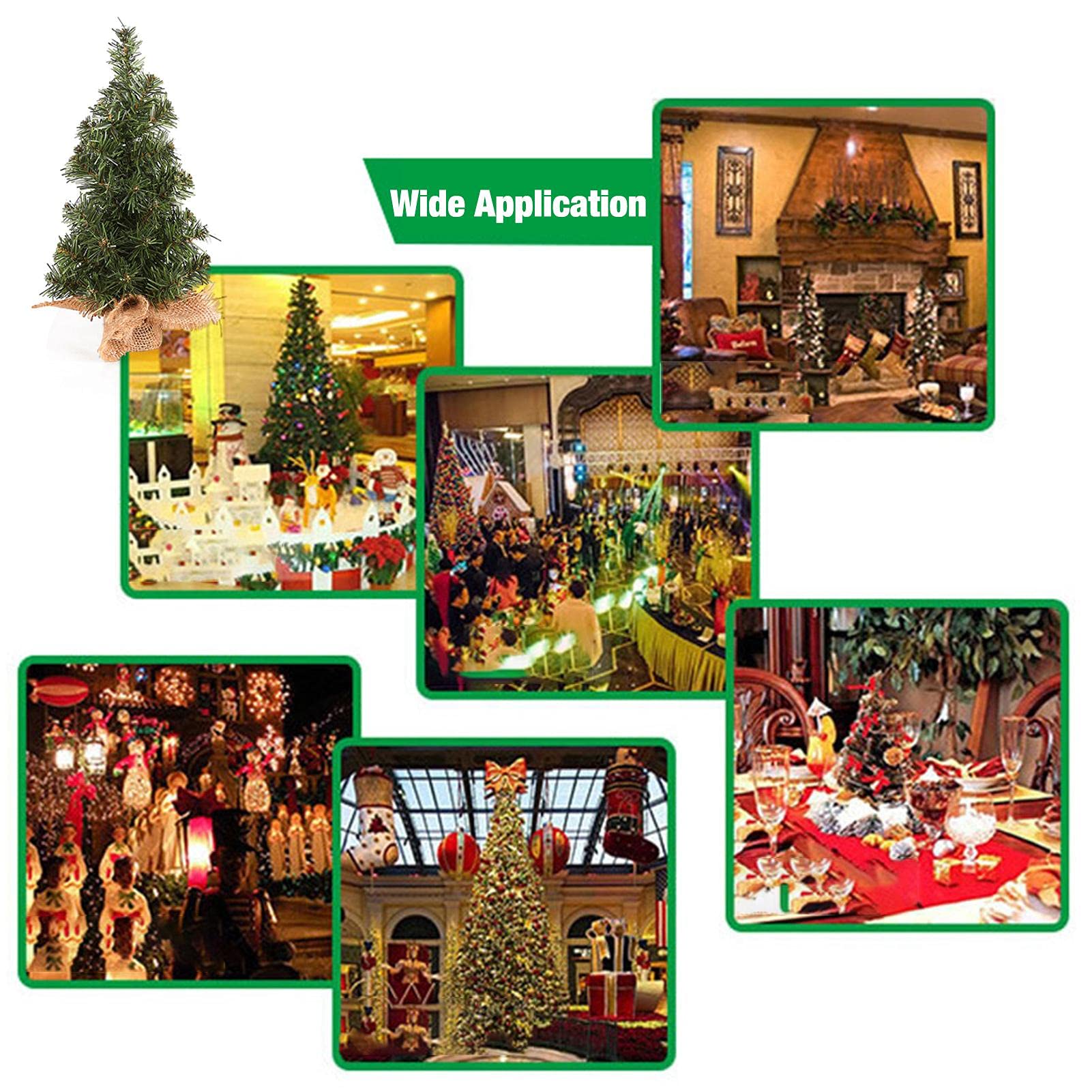 Amazon.co.jp: ミニクリスマスツリー飾り 卓上ミニツリー 20cm/30cm