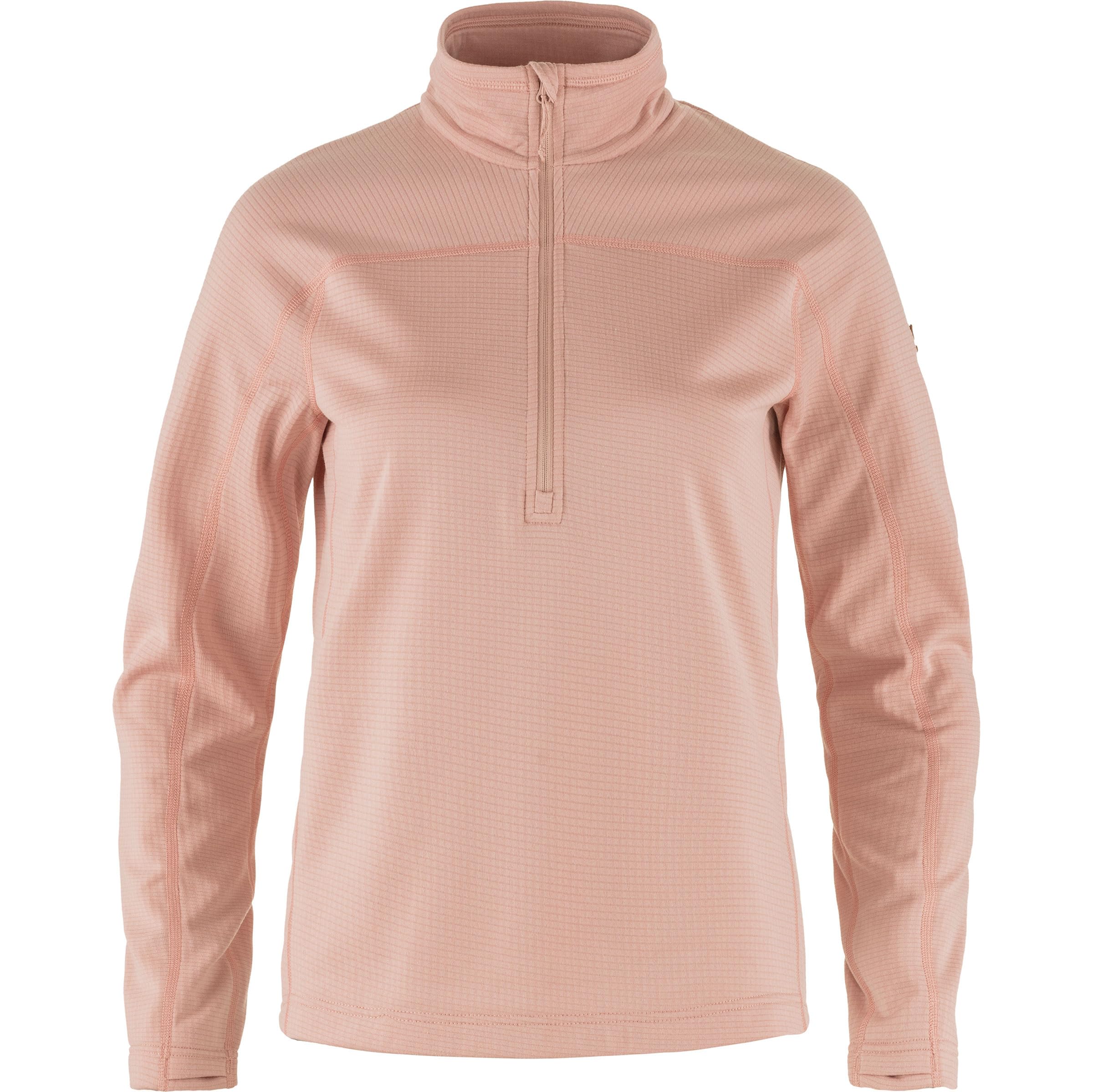Fleece Half Zip Fjällräven Abisko Lite contre transpiration rose - 3