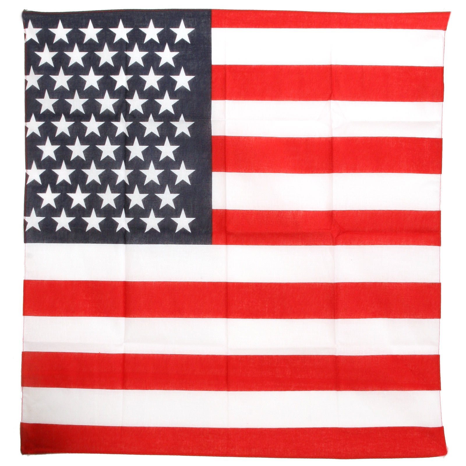 Bold & Stunning American Flag Polyester Bandana (20" x 20") - Perfect for Outdoor, Fashion & Patriotic Events