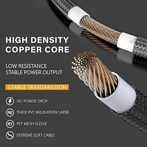 Miniatura 5 de EZDIY-FAB Extensión De Cable De La Fuente De Alimentación De La PC De La GPU Personalizada Mod GPU De La Fuente De Alimentación Suave De Nylon