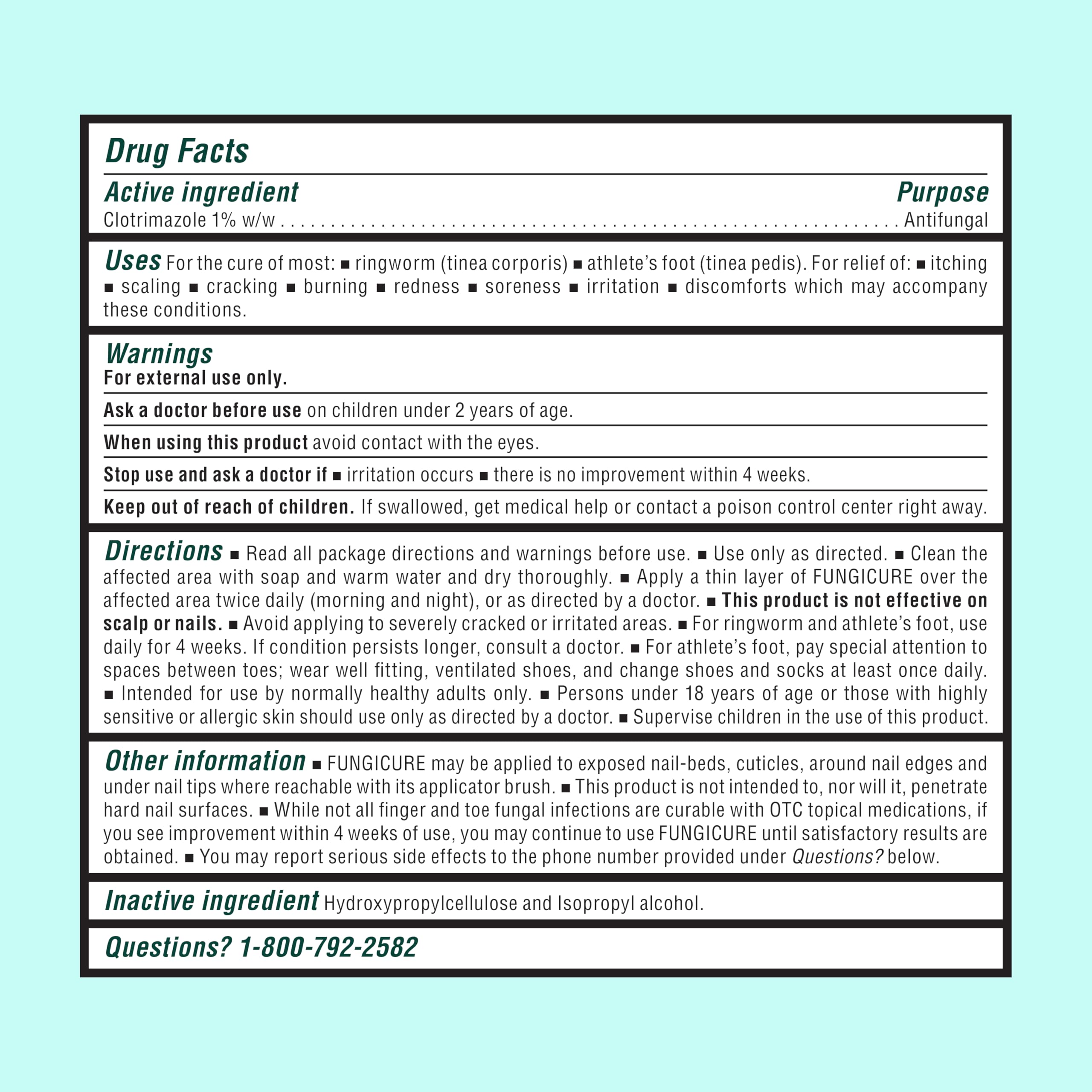 FUNGICURE Medicated Liquid Gel - Maximum Strength 0.35 Fluid Ounce — Amazon image 10