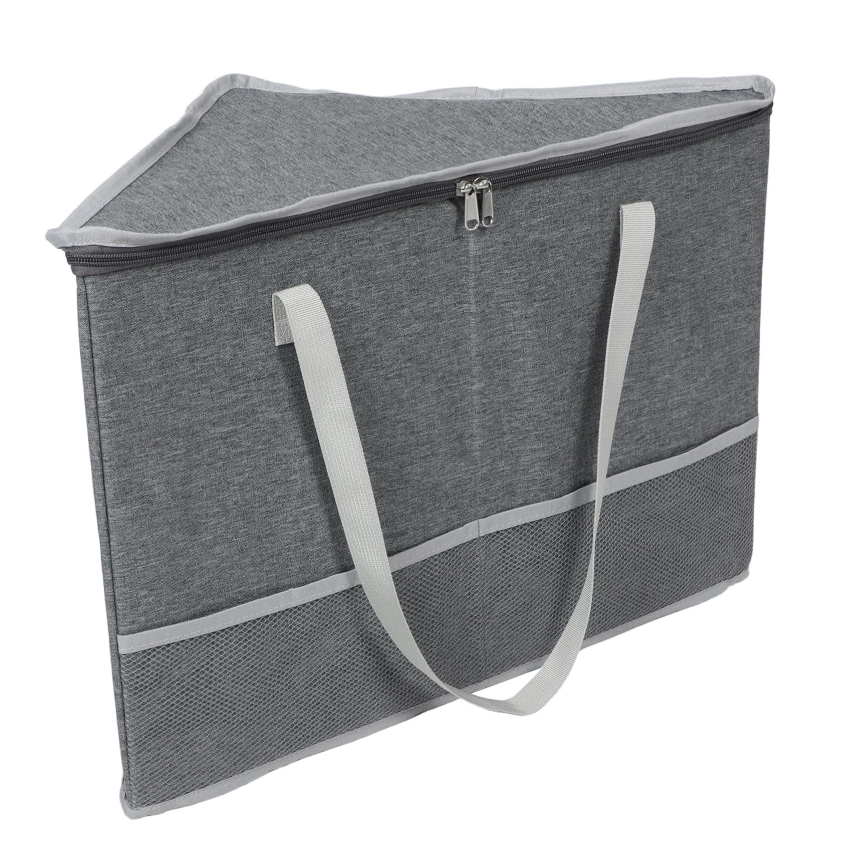 Caja para perchas apilable en lavanderías y armarios para mantener el orden diario