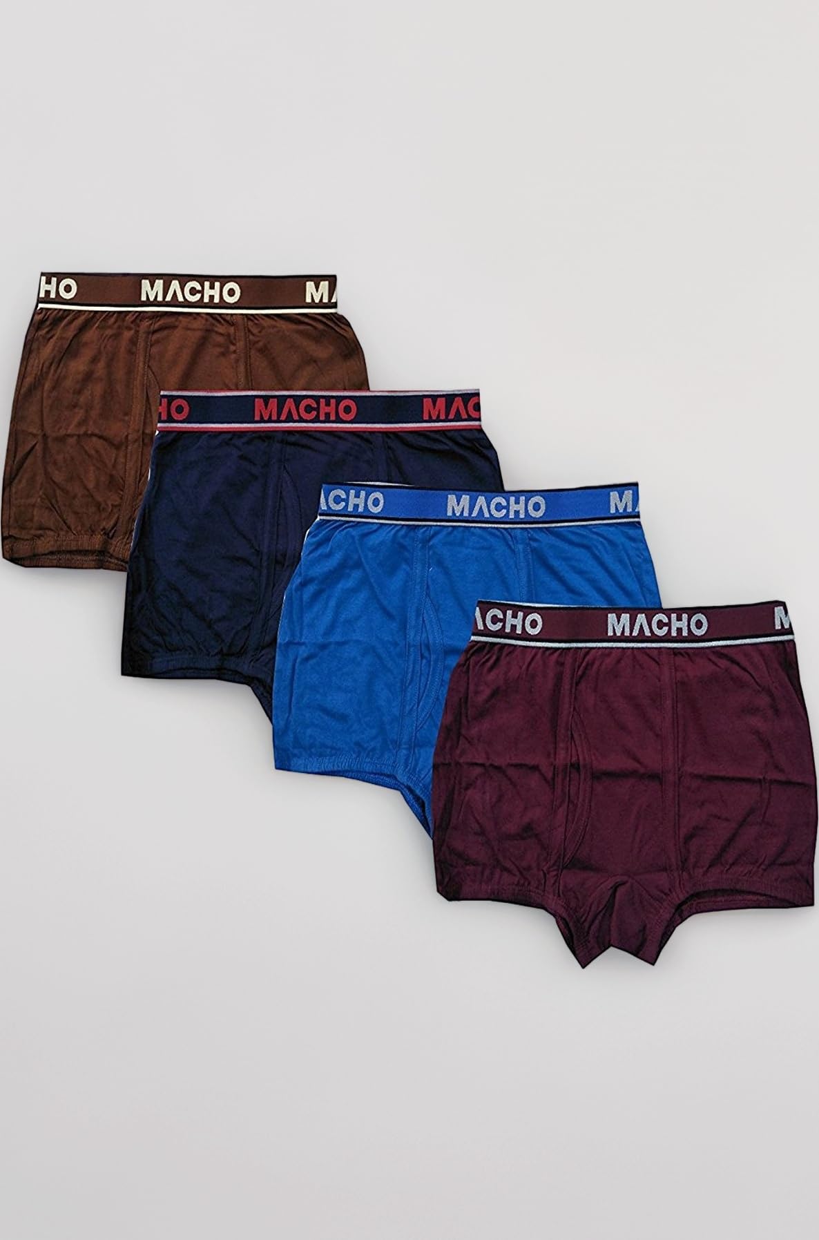 Men's Cotton Underwear Assorted Colour Pack Of 4 Pcs (Size-90)