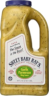 Best Sweet Baby Rays Garlic Parmesan Wing Sauce - 64 Oz. Jug (1) Review 