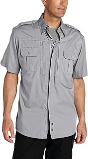 Propper Men's Short Sleeve Tactical Shirt, Grey, Large Regular