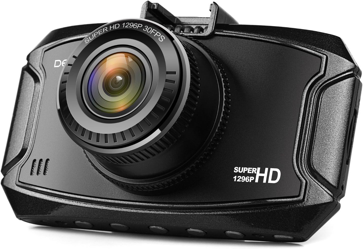 X7 Li Dash Cam Pro Car Dash Camera 2304x1296p/30fps 170° Wide Angle with G-Sensor, WDR Night Vision, 6-Glass Lenses, 2.7" LCD and 8g MicroSD Included