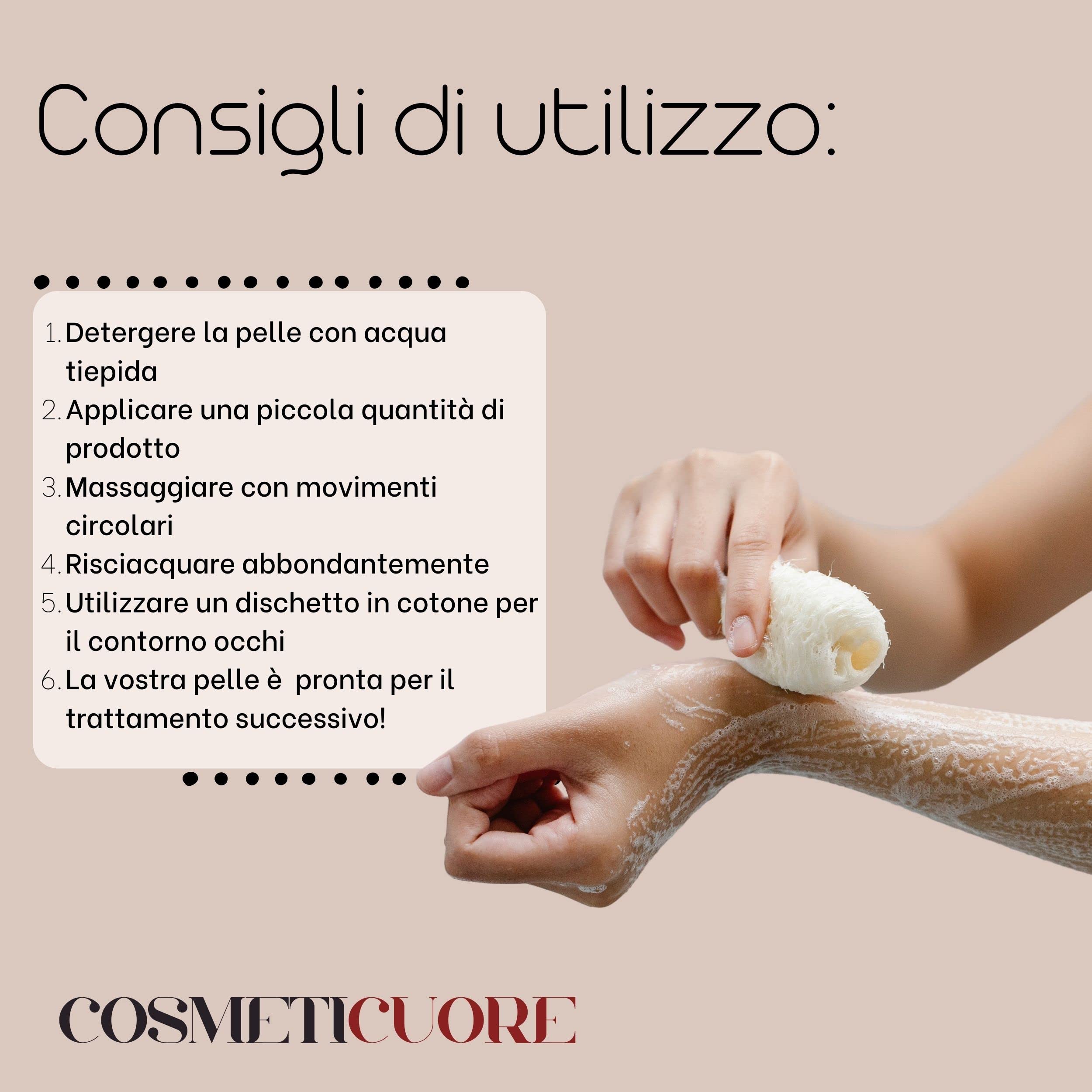 Scrub Corpo e Viso Donna Drenante - Esfoliante Piedi - Riduce Brufoli - Crema Corpo Profumata Fragola Idratante - Uomo e Donna - Body Scrub Naturale Pelle Secca - Made in Italy Vegano