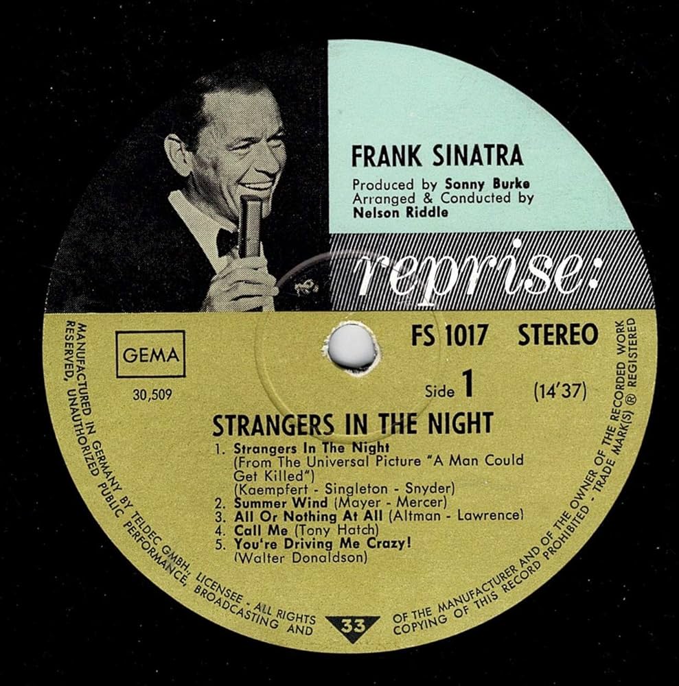西城秀樹 LP STRANGER IN THE NIGHT Hideki Saijo – Strangers
