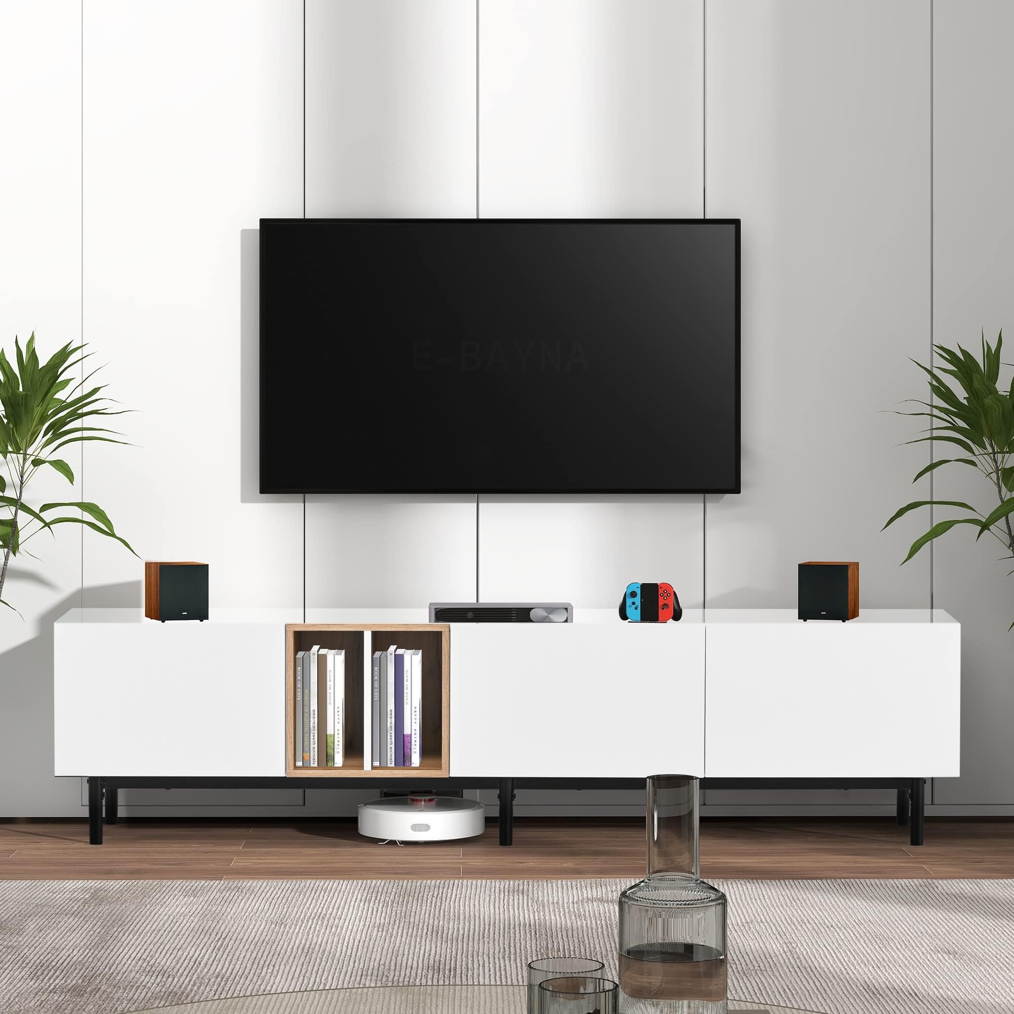 Amazon.com: Meble Furniture Kinzie 180 TV Stand : Home & Kitchen