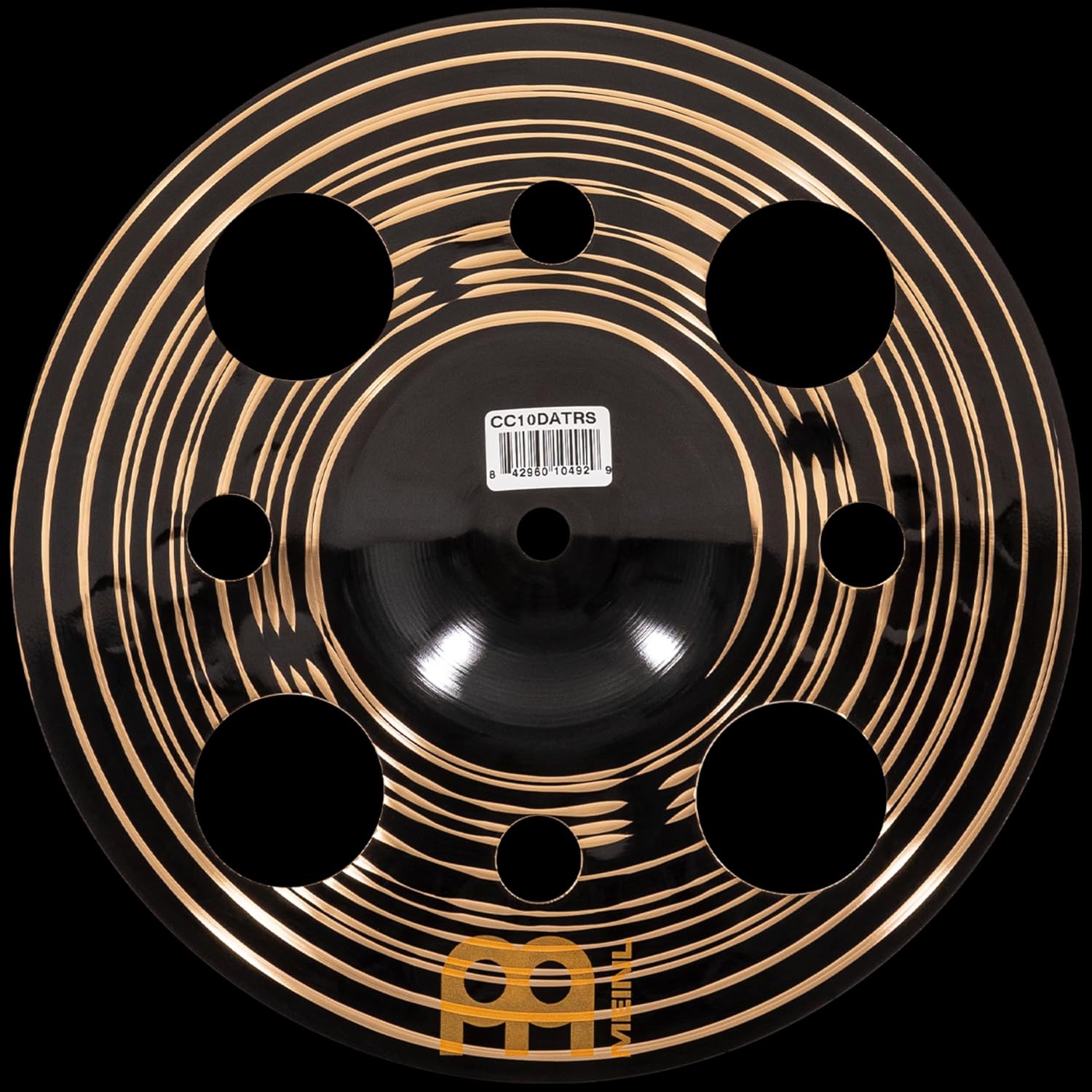 Classics Custom Dark 10" Trash Splash Cymbal for Drum Set — MADE IN GERMANY — B12 Bronze, 2-YEAR WARRANTY