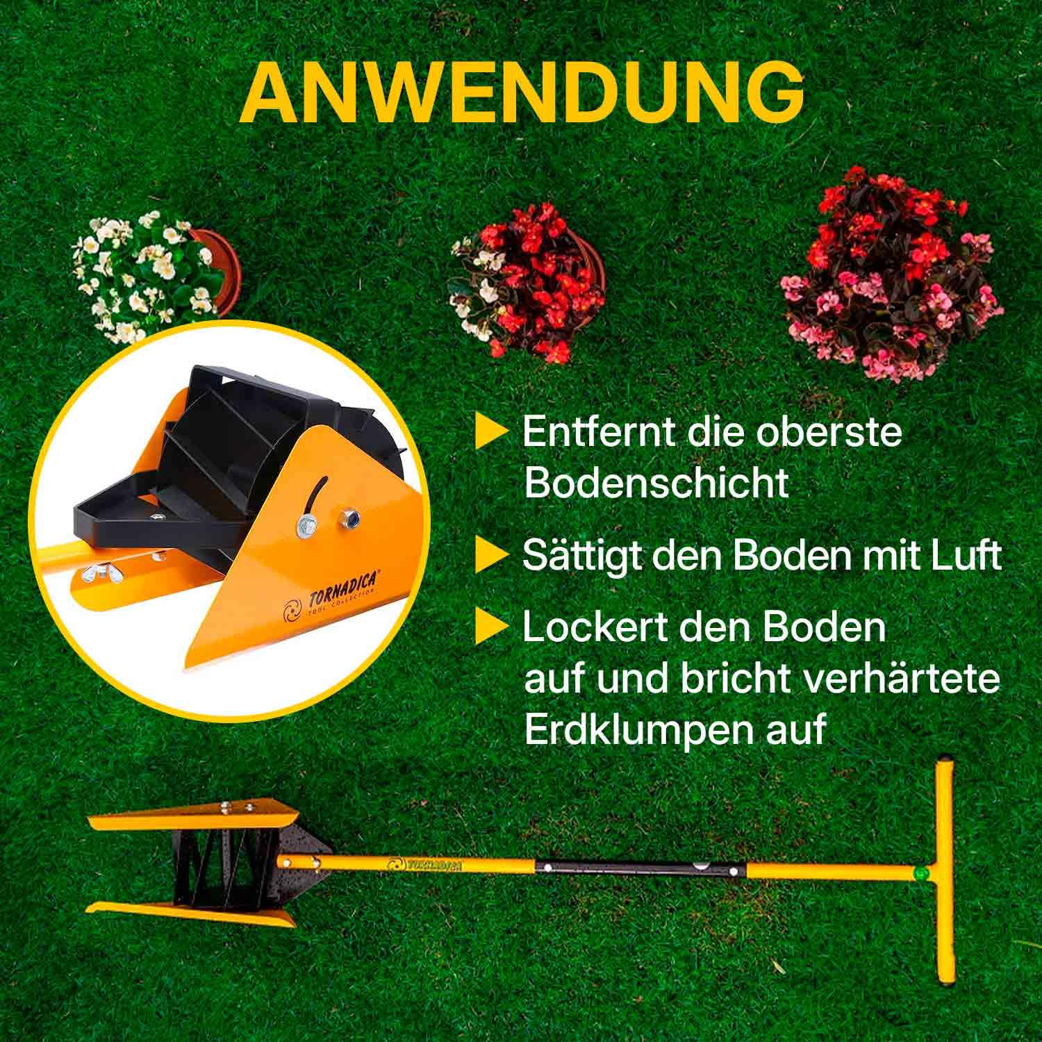COLTIVATORE SARCHIATORE MANUALE MINI TOR-32MINI-COMB Culti-weeder ARATRO TORNADICA