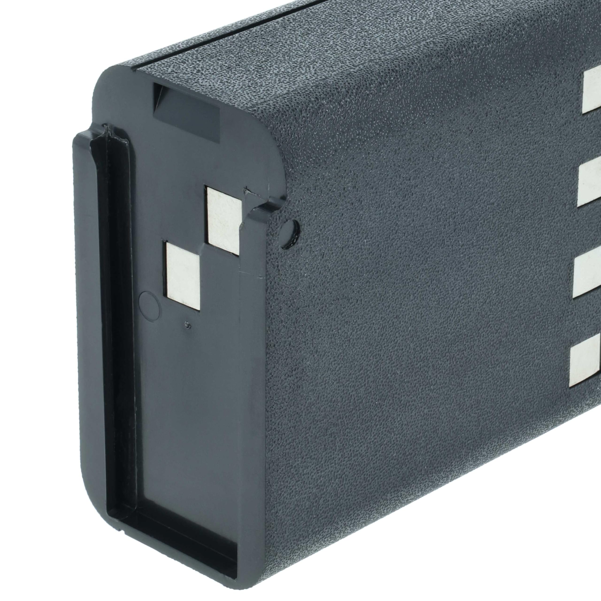 vhbw 5x bateria kompatybilna z Bullard BST, BSX Radio (1800 mAh, 9,6 V, NiMH)