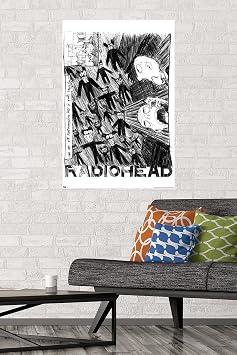 Trends International Radiohead - Scribble Wall Poster, 22.375 x 34, Unframed Version