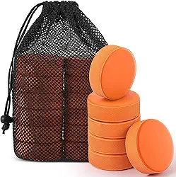ShinyRelief Discos de hóquei no gelo com peso de 290 ml, disco de treinamento pesado com bolsa de transporte de malha, discos de hóquei pesados, tamanho oficial para manuseio e treinamento de taco