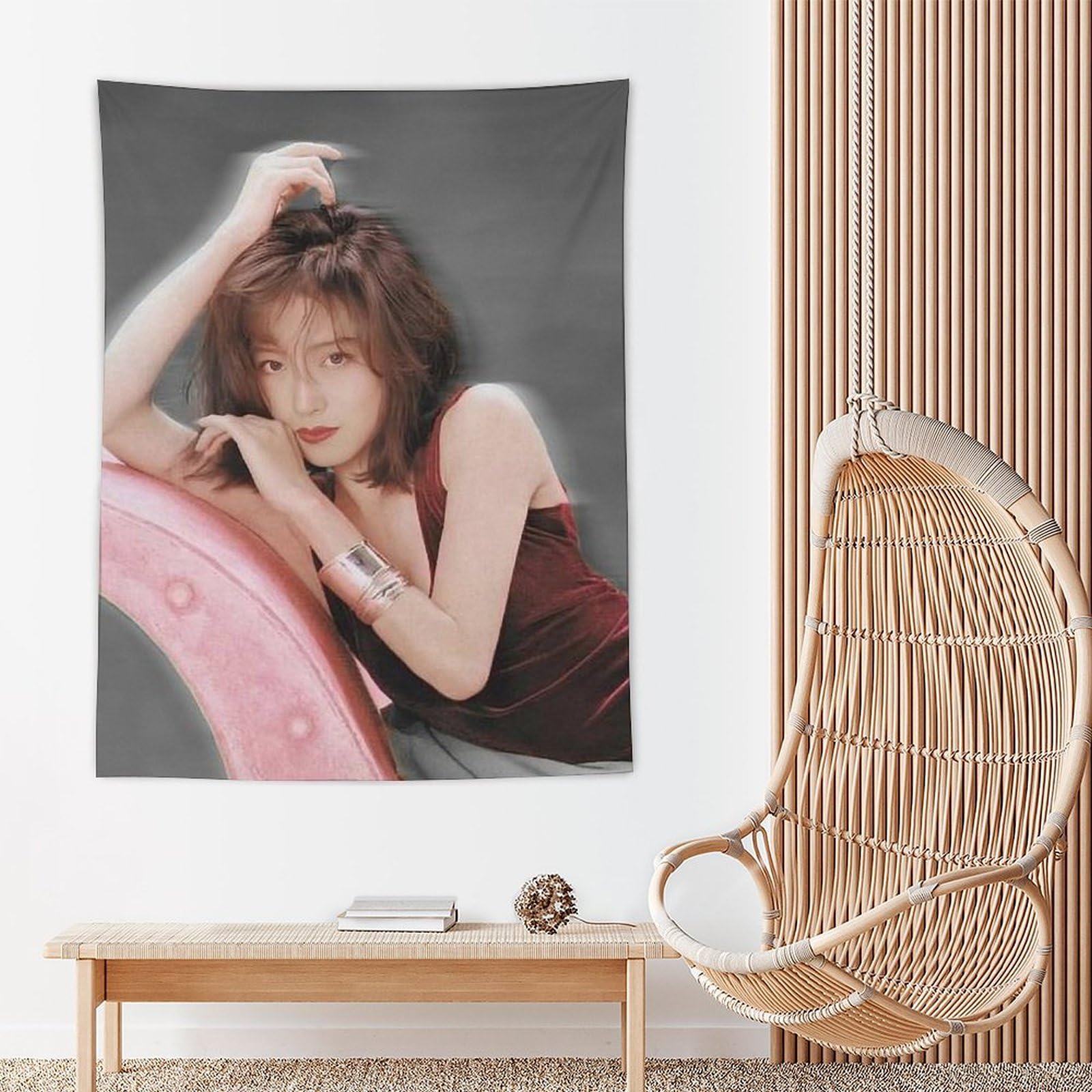 Amazon.co.jp: 中森明菜 タペストリー 吊り下げ ウォール
