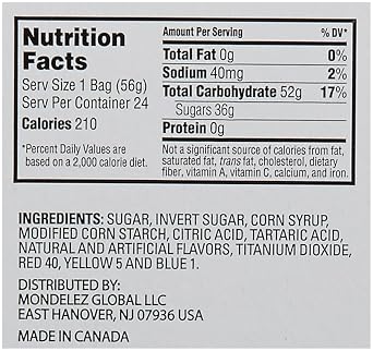 Sour Patch Soft And Chewy Candy - Watermelon - 2 Ounces