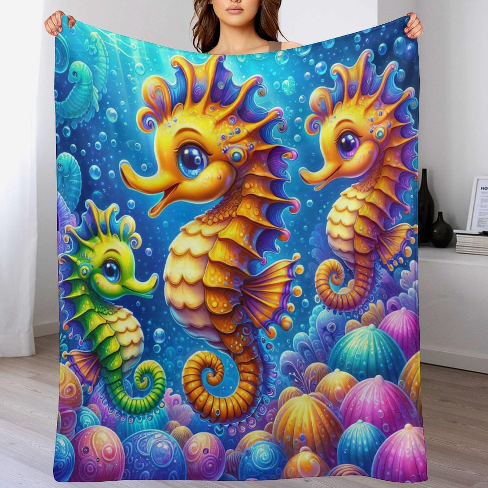 Couverture polaire pour canapé et moments de détente chaleureux en famille
