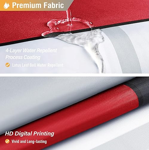 Miniatura 3 de BTTN Cortina de ducha de tela de 36 x 72 pulgadas, juego de cortina de ducha de tela geométrica pequeña con 6 ganchos de plástico, dobladillo