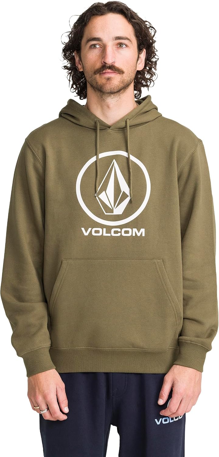 Volcom Men's Hoodie – Drawcord – Everyday Casual & Layering