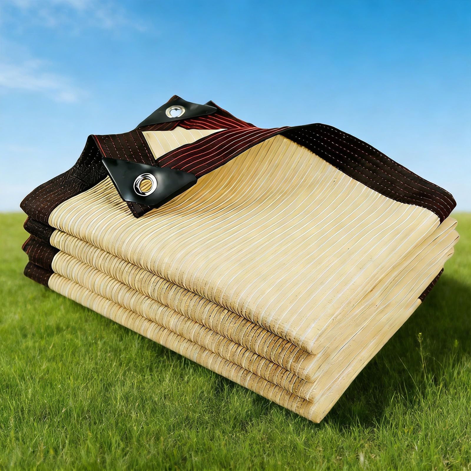 Filet d'ombrage pour auvent pour serre jardin pergola crème