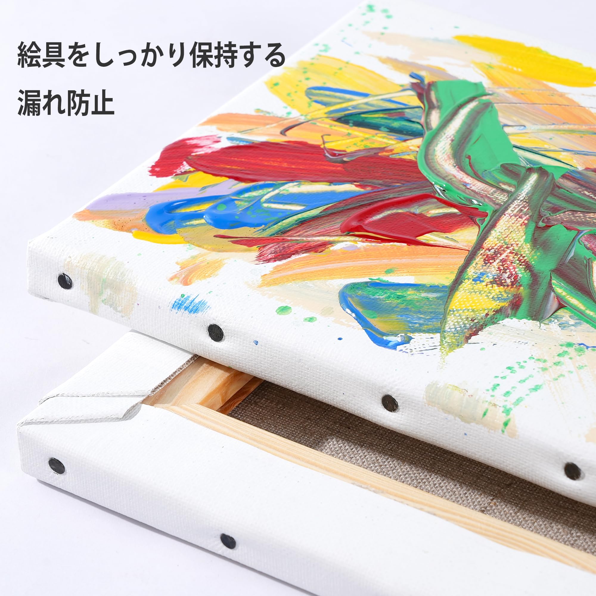 Amazon.co.jp: PHOENIX 全麻 中目纹布面 張りキャンバス F10 (53.0