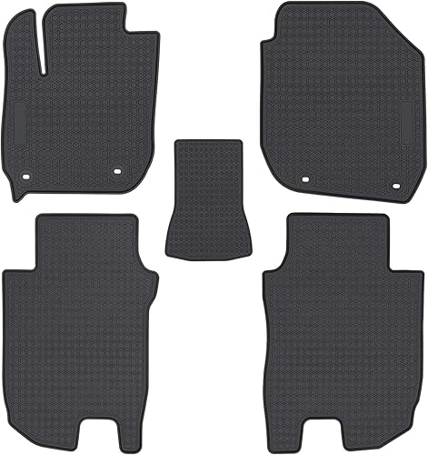 Miniatura 8 de Floor Mat for Honda HR-V 2016 2017 2018 2019 2020 2021 2022 Heavy Duty Rubber Front+Rear Car Liner Carpet All Weather Custom Fit Waterproof Odorless