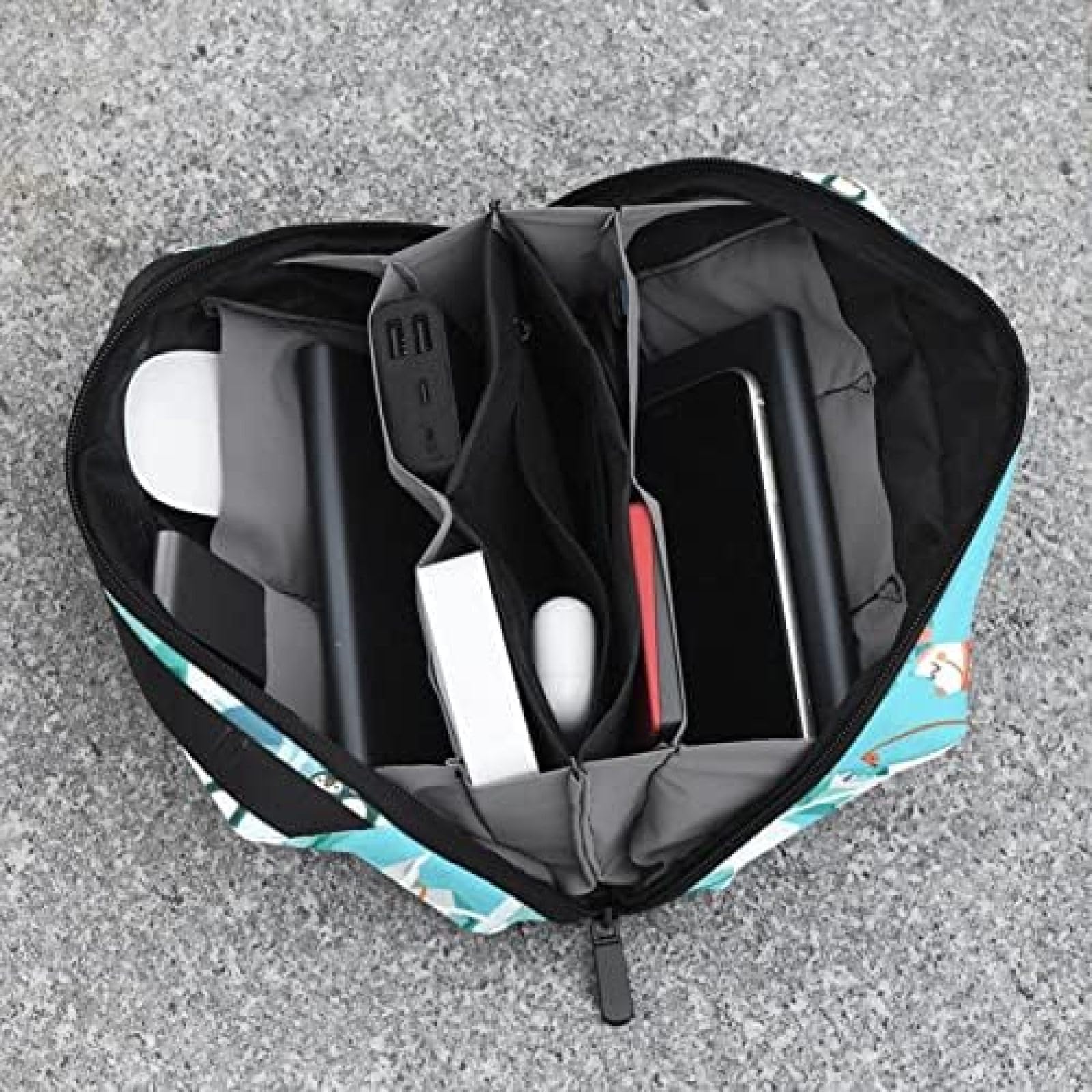 Przenośny Elektroniczny Organizer Torby-kieszonki Różowe Kółko Torba Podróżna Do Przechowywania Kabli Na Dyski Twarde, USB, Kartę SD, Ładowarkę, Power Bank, Słuchawki,Kolor4,bonny369