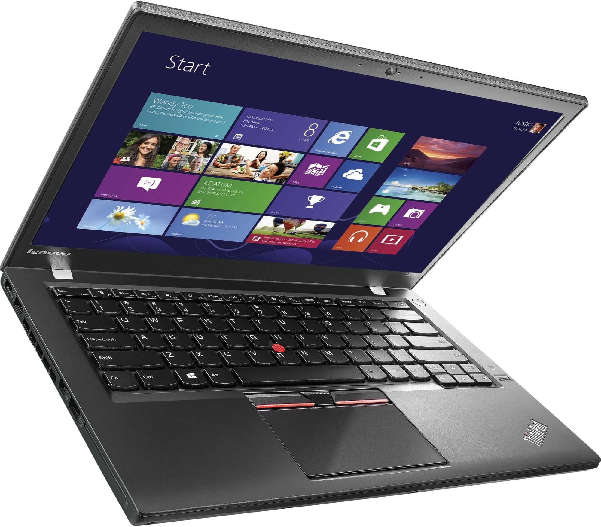 Lenovo ThinkPad T450s 14-Inch Laptop (Black)