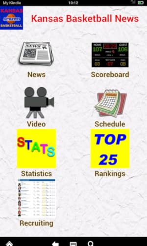 Kansas Basketball News (Kindle Tablet Edition)
