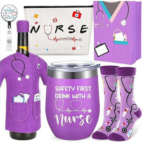 Yinder Regalos para enfermeras para mujeres regalo de agradecimiento para enfermeras regalo de graduación para enfermeras regalos de Navidad vaso de