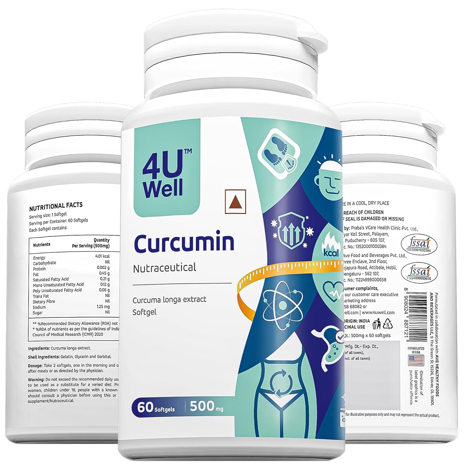 Buy Now 4Uwell Curcumin Tablets 500Mg With Turmeric Extract | Anti I... 8 Buy Now 4Uwell Curcumin Tablets 500Mg With Turmeric Extract | Anti I...
