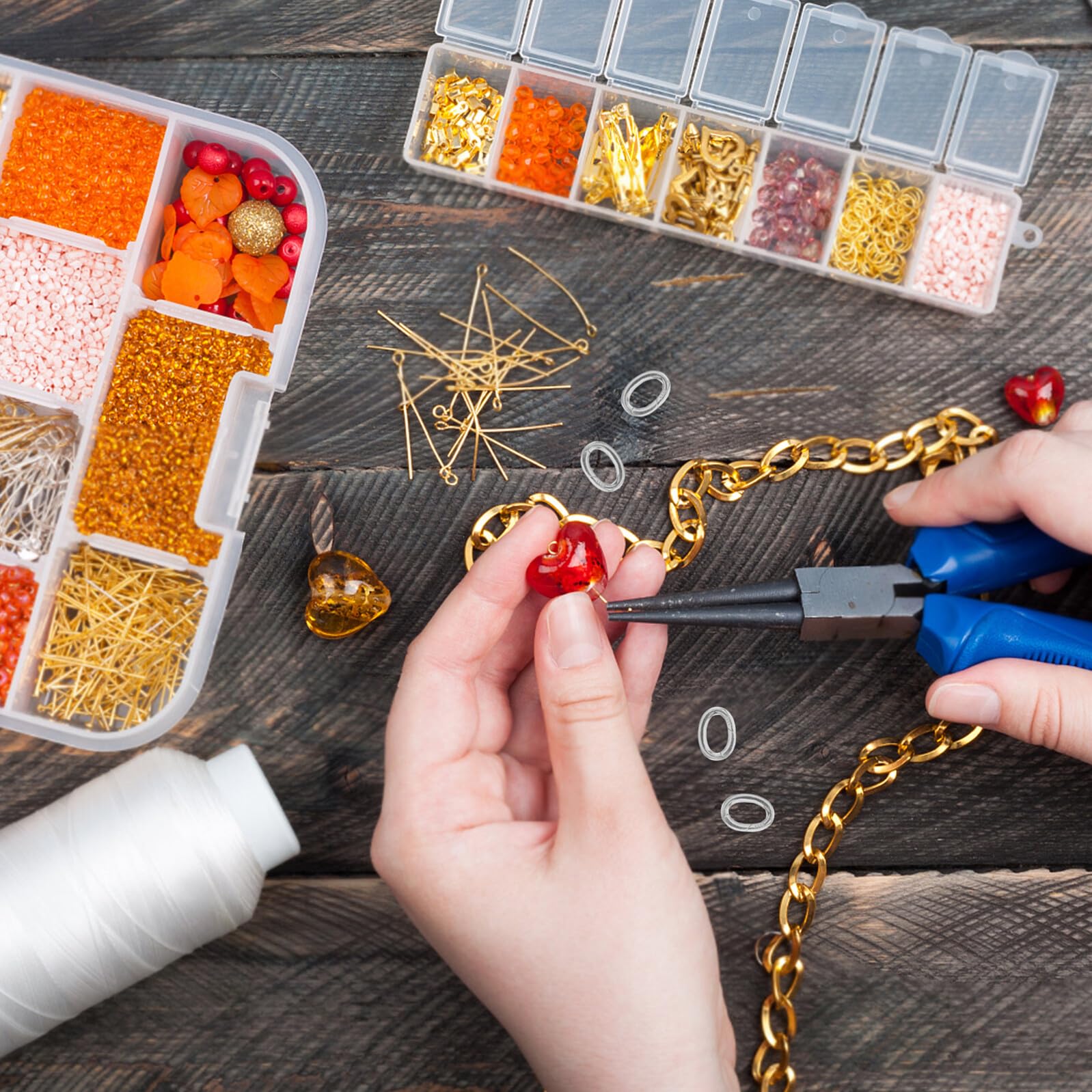 2 Piezas Cierres de Resorte Metálicos para Joyería 10Mm X 13Mm, 2 Unidades, Conectores Finales para Pulseras y Collares, Cierre Colgante Seguro para Hacer Cadenas y Accesorios de