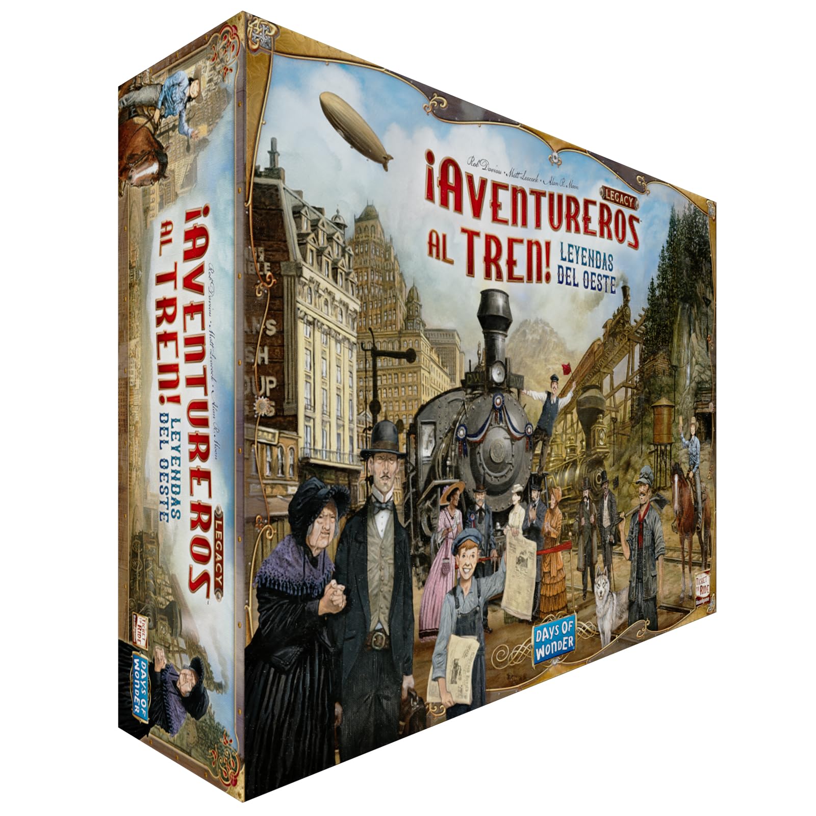 Asmodee ¡Aventureros al Tren! Legacy Leyendas del Oeste