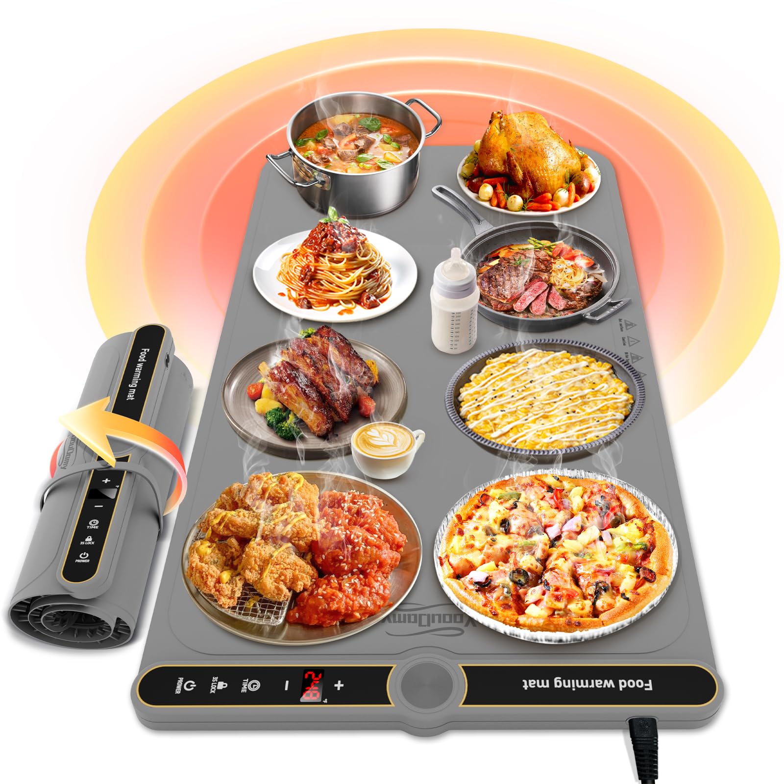 Warming Mat for Food Extra Large - Food Warming Mat, 31.7