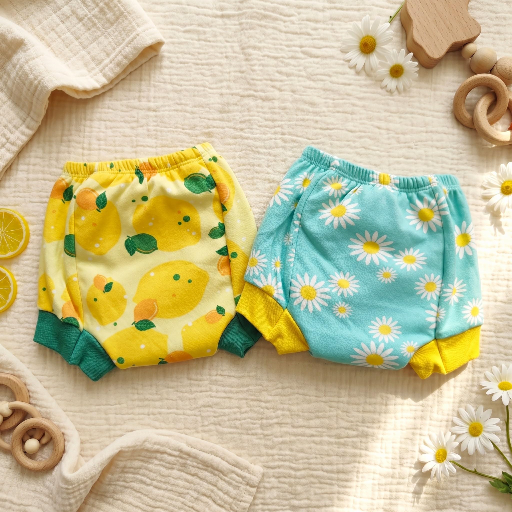 Blushbaby Padded Underwear for Babies & Toddlers 3-Layer Cotton Padding with Super DryFeel Layer | Reusable Potty Training Pants | Soft Pull-Up Underwear for Diaper-Free Time (Jungle Jam, Age - 1-2 years)-image-37