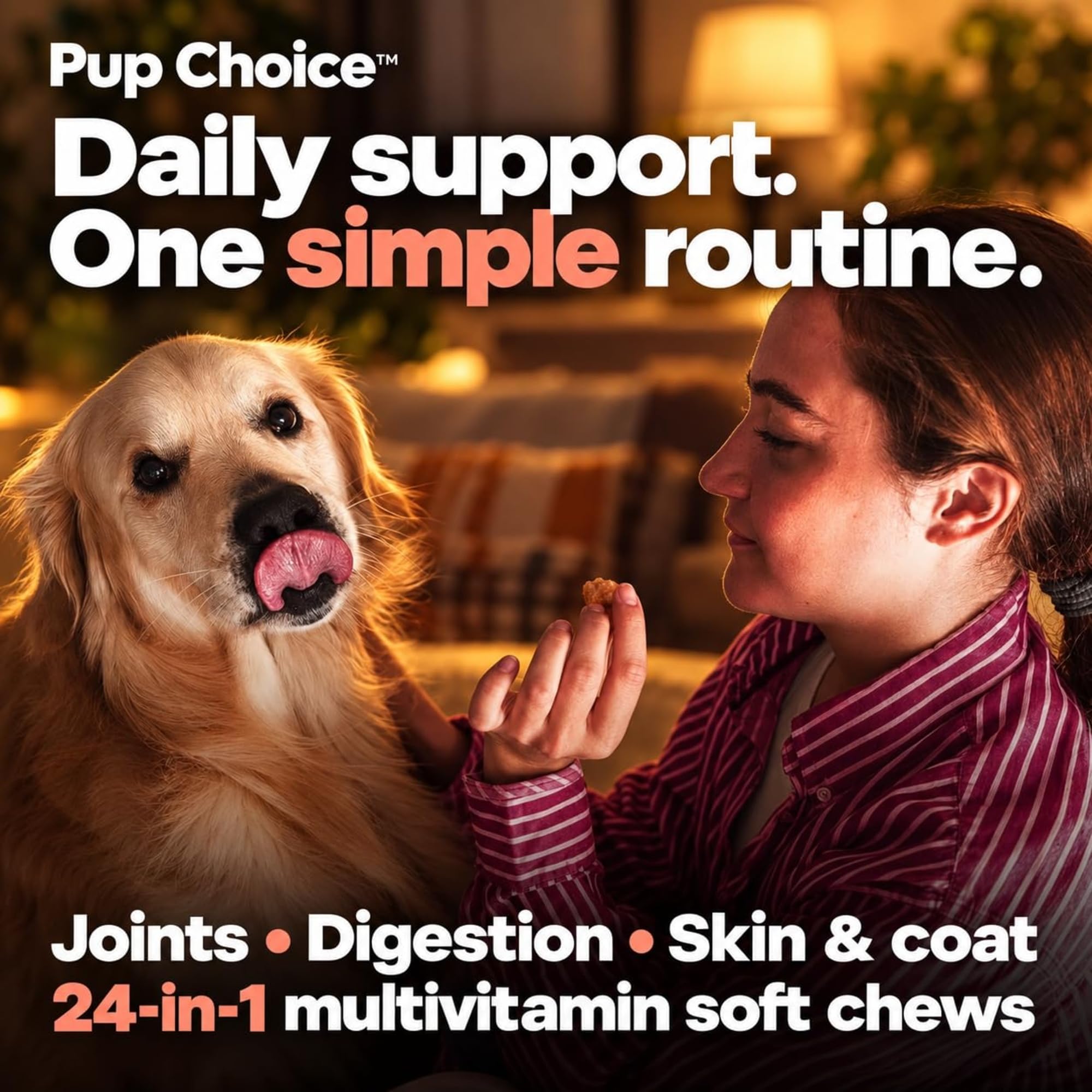 Daily Multivitamin for Dogs, 140 Bacon Soft Chews — Amazon image 5