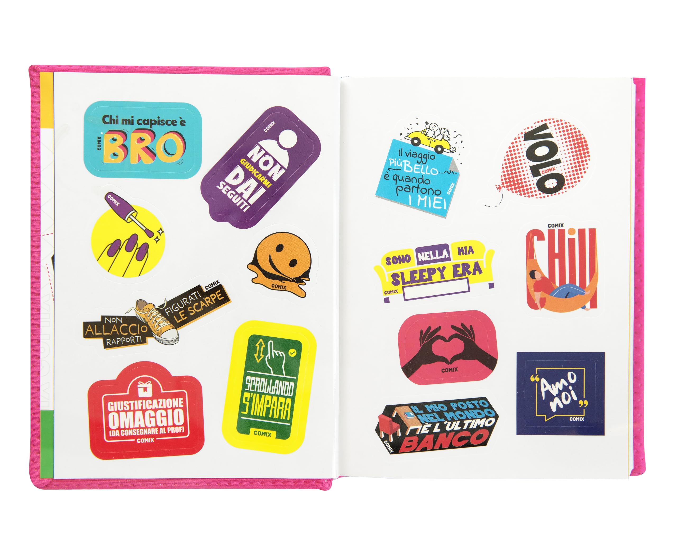 COMIX Special 2024-2025 16-Month Daily Diary for Boys and Girls with Hardcover 576 Coloured Pages and Cute Stickers - Image 3