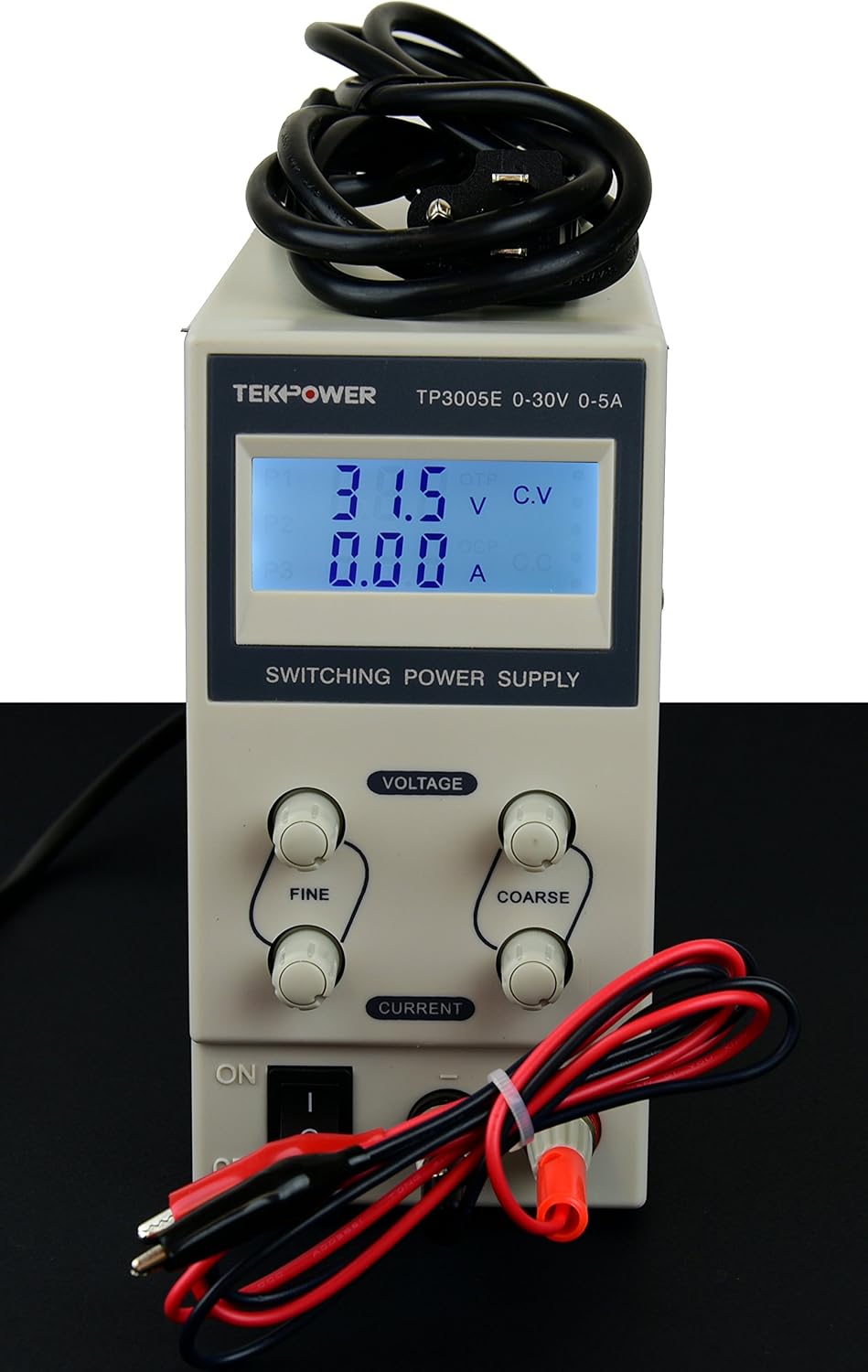 One-Day Sale: Up to 80% Off Tekpower TP3005E DC Adjustable Switching Power Supply 30V 5A Digital Display Product Deal Tekpower TP3005E DC Adjustable Switching Power Supply 30V 5A Digital Display