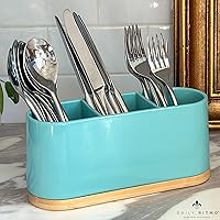 Vista 7 de DAILY RITMO® Soporte para cubiertos de encimera blanco