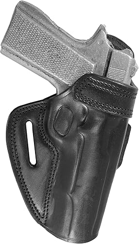 Miniatura 3 de Funda de cuero prémium hecha a mano OWB para pistola de extracción rápida