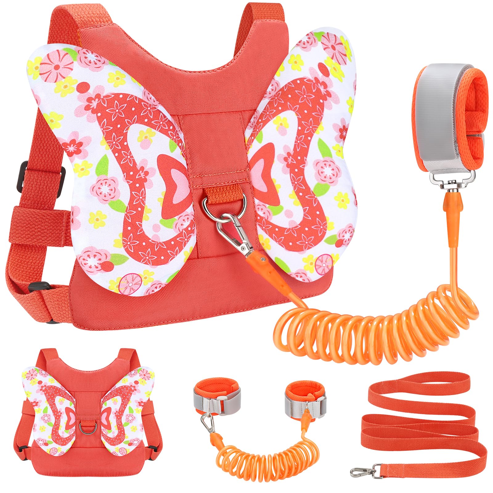 Accmor 3 in 1 Toddler Harness Leashes + Anti Lost Wrist Link, Kids Harness Children Leash for Girls, Child Anti Lost Leash Baby Cute Harness Belt Strap Hold Kids Close While Walking — Amazon image 18