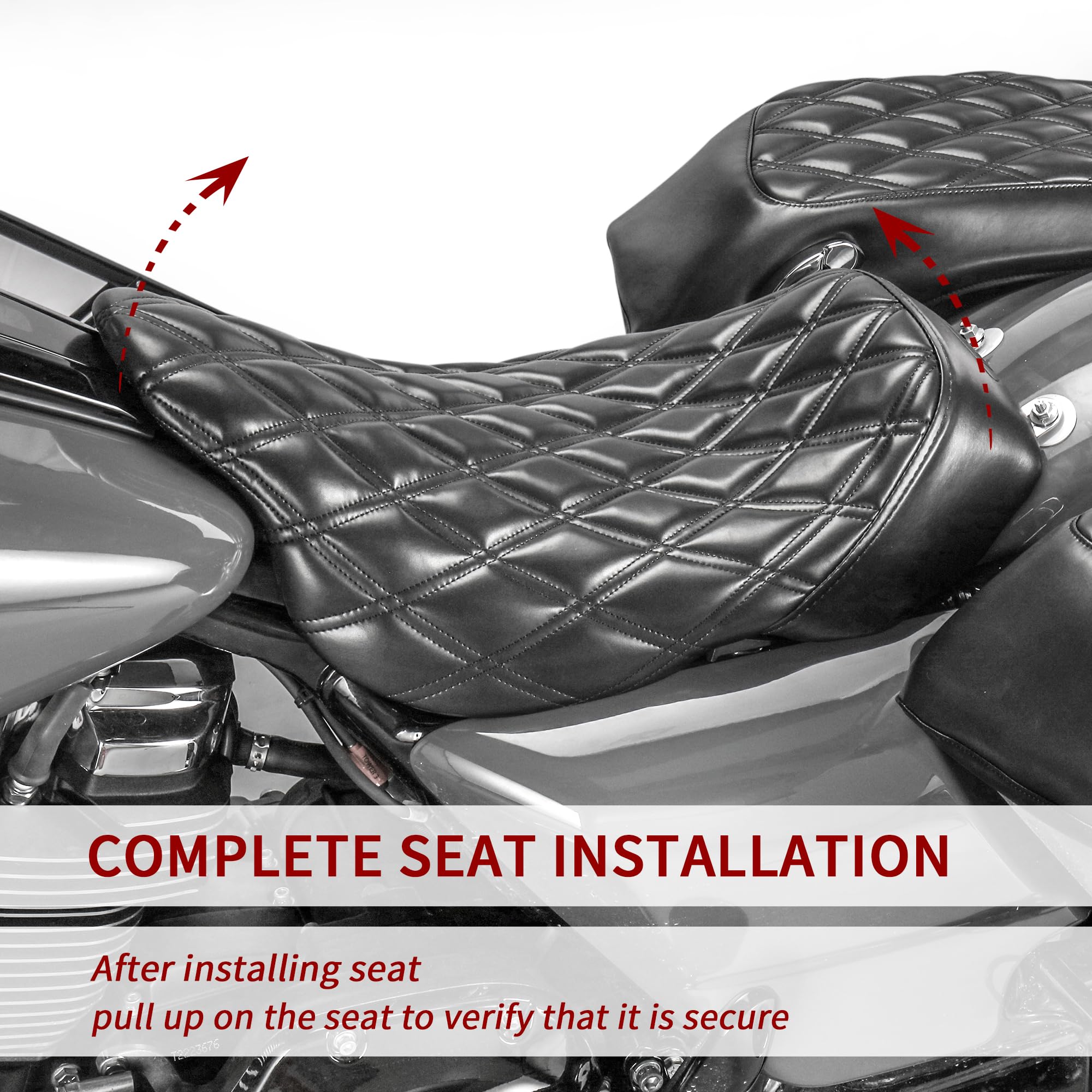 Amazon.com: TIGERSGATE Rhombus Synthetic Leather Black Modern low