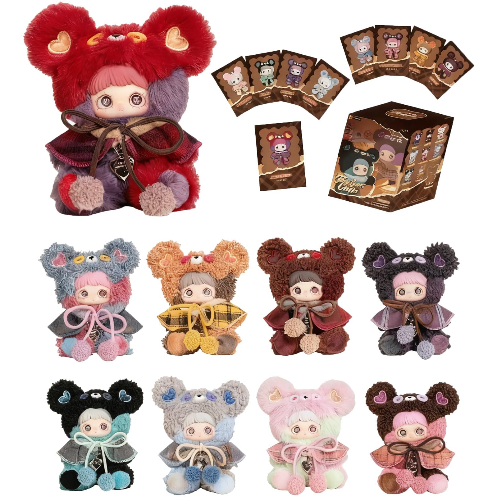 【未開封】 Maymei メイメイ くま クッキー 4個セット Maymei メイメイ Tiny Bear Cookie くま クッキー - ぬいぐるみ